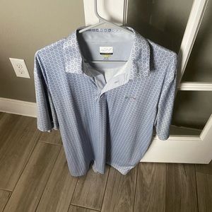 Greg Norman silver adult XL golf polo